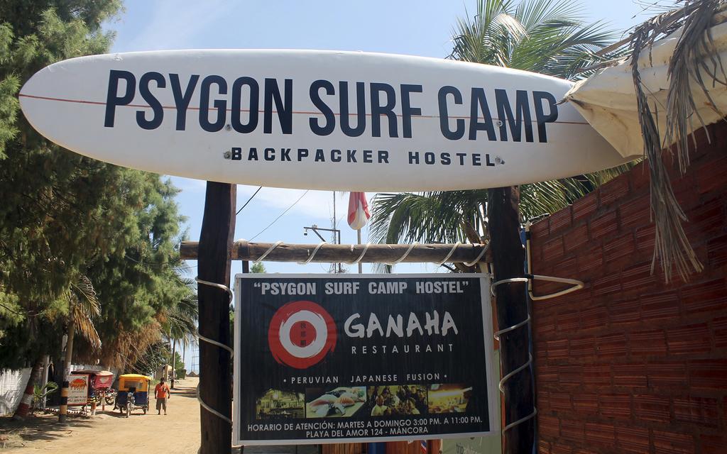 Хостел Psygon Surf Camp Манкора Екстер'єр фото